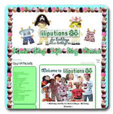 Liliputians-NYC Boutique Website Re-design
