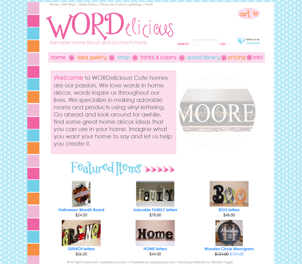 wordelicious boutique web design