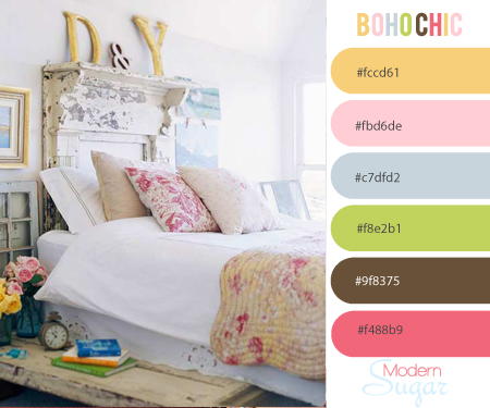 boho-chic-inspired-color boho chic inspired color