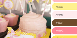pinwheel inspired color boutique web design